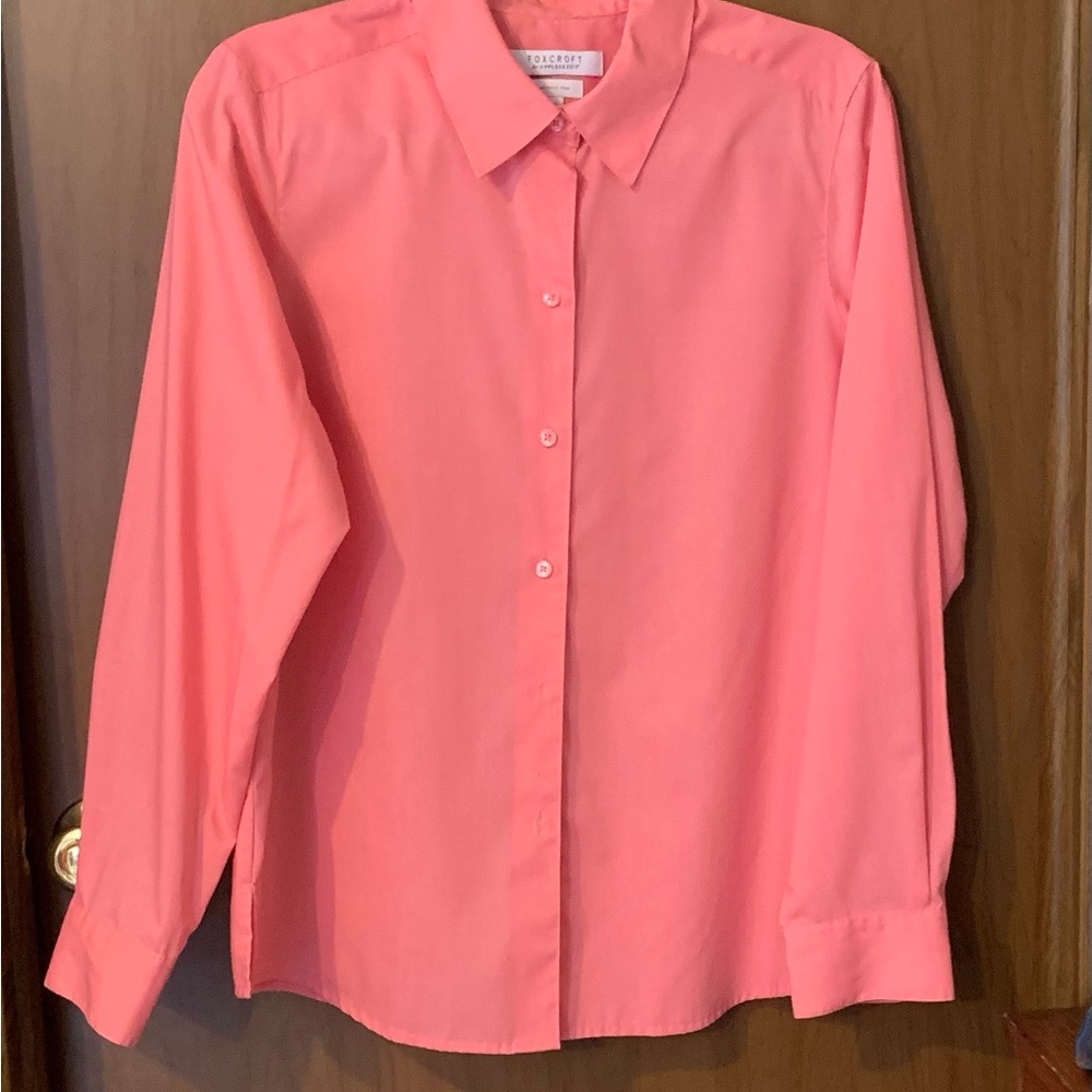Fox Women's Coral Button Down Shirt